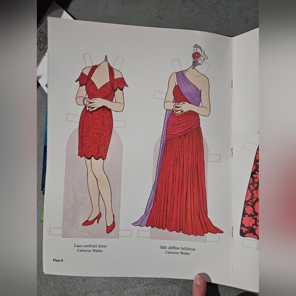 Princess Diana paper doll book - Picture 3 of 8